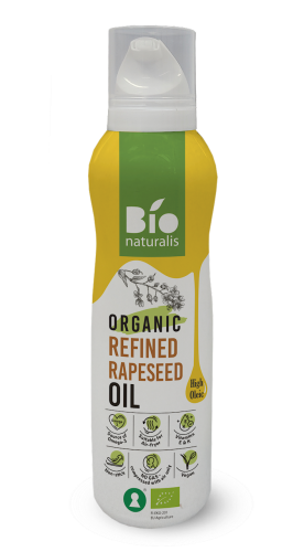 Olej Rzepakowy Spray Tłoczony Na Zimno Omega-3 BIO 200 ml Ekko BioNaturalis