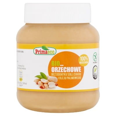 Krem z Prażonych Orzeszków Ziemnych Bezglutenowy BIO 360 g Primaeco