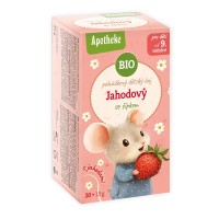 Herbatka Bajkowa dla Dzieci Dzika Róża, Rokitnik i Truskawka BIO (20 x 1,5g) 30g Apotheke