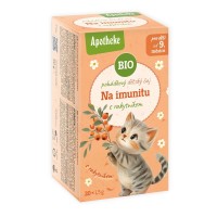 Herbatka Bajkowa Dla Dzieci Dzika Róża, Mięta Pieprzowa, Rumianek i Rokitnik BIO (20 x 1,5 g) 30g Apotheke