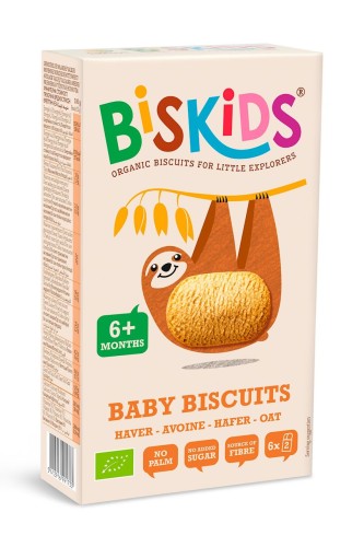Ciasteczka Owsiane od 6 m-c BIO 120g Biskids