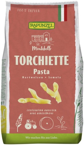 Makaron Semolinowy Torchiette BIO 500 g Rapunzel