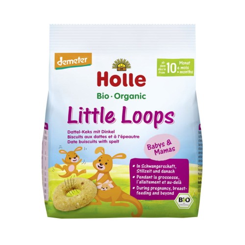 Ciasteczka Orkiszowo - Daktylowe od 10 m-c Demeter BIO 80g Holle