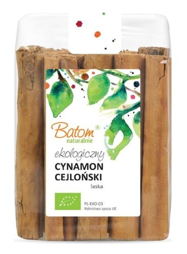 Cynamon Cejloński Laska BIO 125g Batom