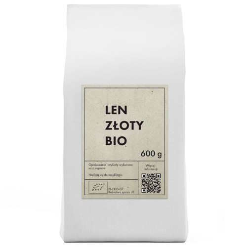 Len Złoty (Siemię Lniane) BIO 600g The Planet