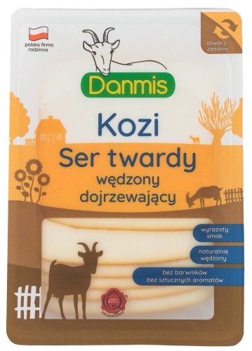 Kozi Ser Wędzony Plastry 100g Danmis