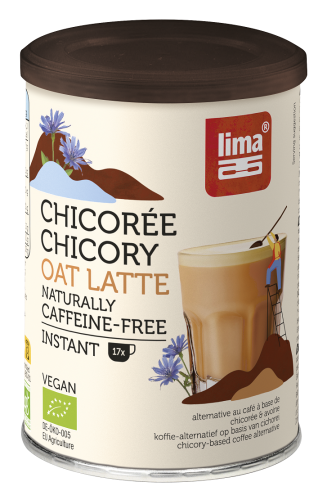 Kawa Zbożowa Instant Owsiana z Cykorią Latte BIO 100g Lima