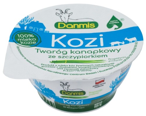 Kozi Twaróg Kanapkowy ze Szczypiorkiem 150 g Danmis