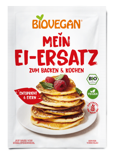 Roślinny Zamiennik 6 Jaj do Pieczenia i Gotowania Bezglutenowy BIO 30 g Biovegan