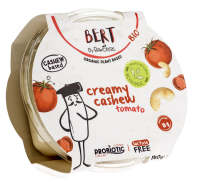 Wegańska Alternatywa Serka Śmietankowego z Orzechów Nerkowca i Pomidorów BIO 140 g Bert
