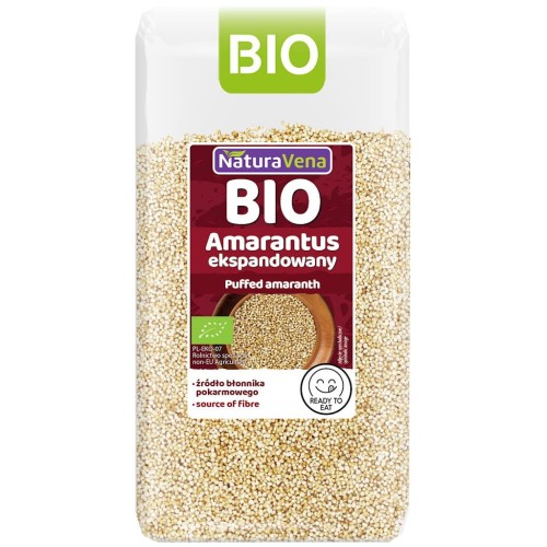 Amarantus Ekspandowany BIO 110 g Naturavena