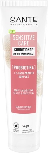 Odżywka Delikatna do Wrażliwej Skóry Głowy Probiotyk i Potrójny Kompleks Proteinowy EKO 150 ml Sante