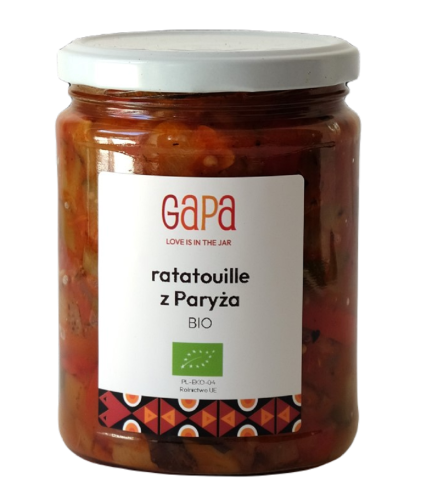 Ratatouille z Paryża BIO 450 g Gapa