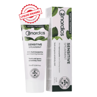 Pasta do Zębów Remineralizująca Sensitive z Płynnym Szkliwem Bez Fluoru 75ml Nordics
