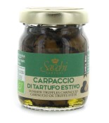 Carpaccio z Czarnej Trufli Letniej BIO 50 g Sacchi Tartufi