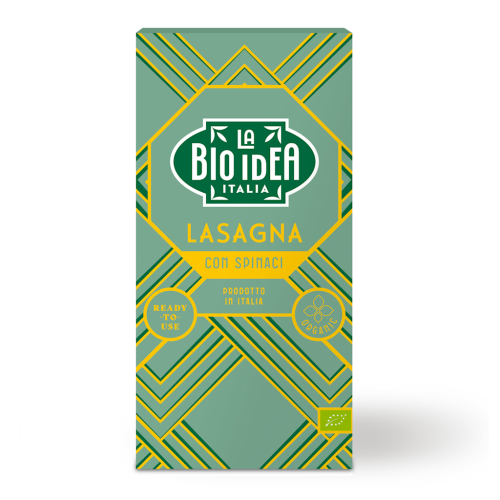 Makaron Semolinowy ze Szpinakiem Lasagne BIO 250 g La BIO Idea