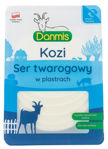 Kozi Ser Twarogowy Plastry 100g Danmis