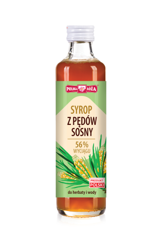 Syrop z Pędów Sosny 250 ml Polska Róża