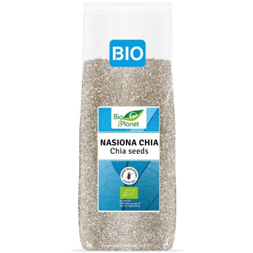 Chia Nasiona Szałwii Hiszpańskiej Bezglutenowa BIO 1 kg Bio Planet