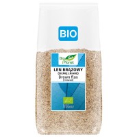 Len Brązowy (Siemię lniane) BIO 400 g Bio Planet