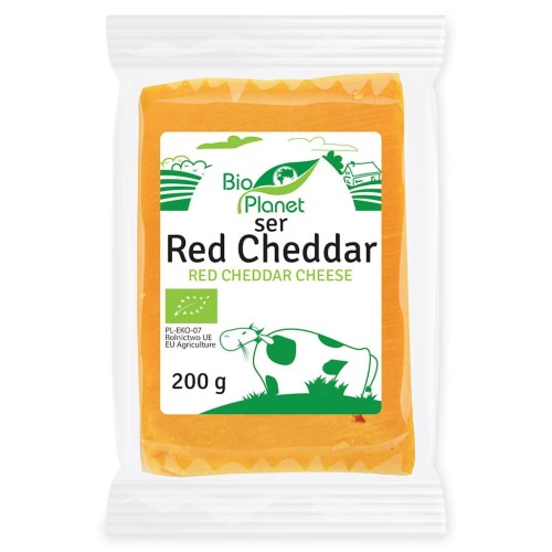 Ser Red Cheddar BIO 200 g Bio Planet