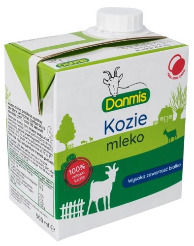 Kozie Mleko UHT 2,5% 500 ml Danmis
