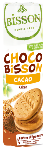 Ciastka Markizy Orkiszowe z Kremem Kakaowym BIO 300 g Bisson