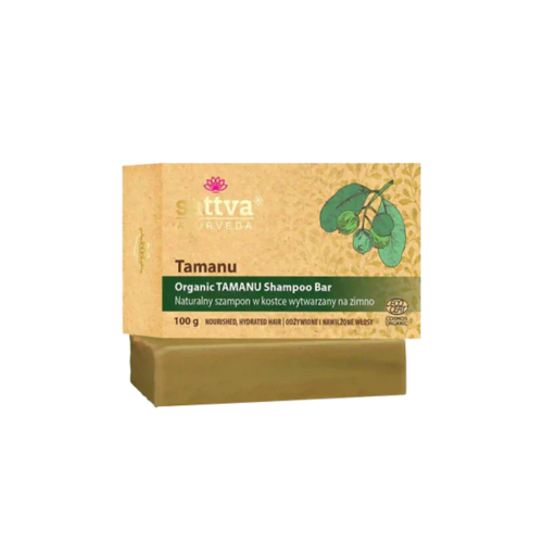 Szampon do Włosów w Kostce Tamanu ECO 100g Sattva (Ayurveda)