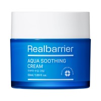 Krem Koreański do Twarzy Aqua Soothing Intensywnie Nawilżająco - Kojący 50ml Real Barrier