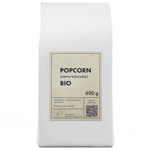Popcorn (Ziarno Kukrydzy) BIO 600g The Planet