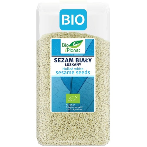 Sezam Biały Łuskany BIO 400g Bio Planet