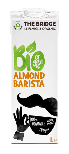 Napój Migdałowy Barista bez Dodatku Cukrów Bezglutenowy BIO 1 L The Bridge