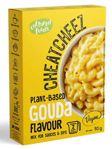 Mieszanka na Wegański Sos lub Dip o Smaku Sera Gouda Bezglutenowy 80 g Cultured Foods