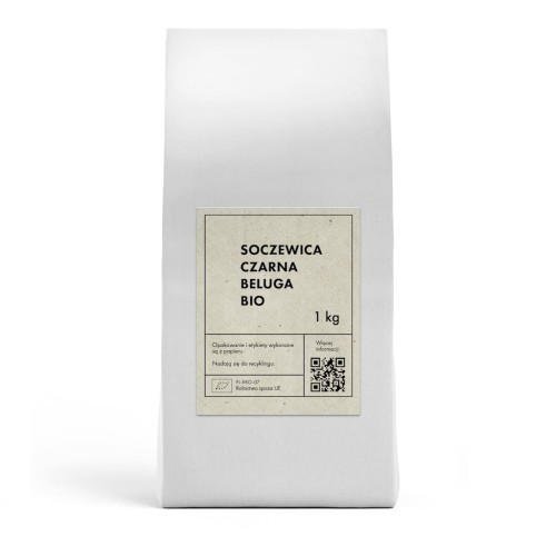 Soczewica Czarna Beluga BIO 1 kg The Planet