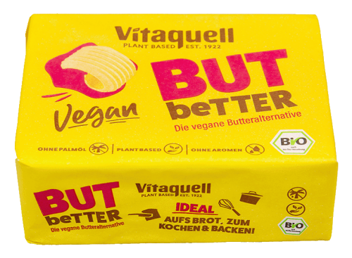 Smarowidło Roślinne bez Oleju Palmowego BIO 250 g Vitaquell
