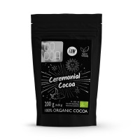 Kakao Ceremonialne Tabliczki Gorzkie 100% Kakao BIO 200 g Cocoa