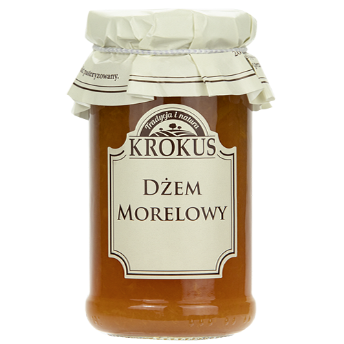 Dżem Morelowy O Obniżonej Zawartości Cukru Bezglutenowy 235g Krokus
