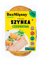Szynka Czosnkowa Roślinna Plastry 120g Bezmięsny