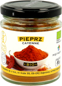 Pieprz Cayenne Bezglutenowy BIO 85g Pięć Przemian