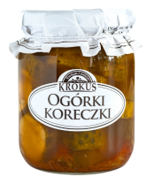 Ogórki Koreczki Konserwowe 530g (250g) Krokus