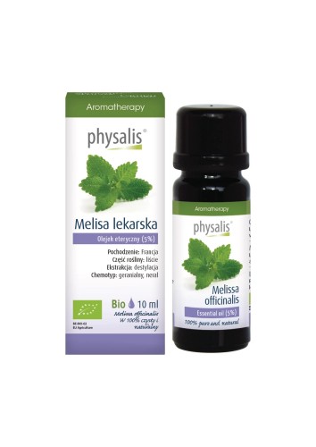 Olejek Eteryczny Melisa Lekarska BIO 10ml Physalis