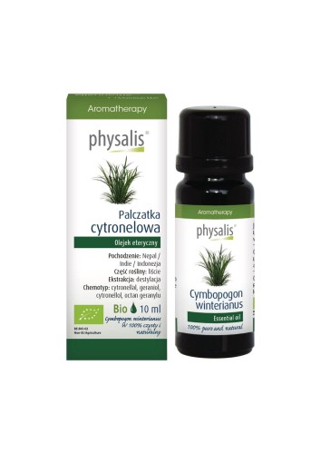 Olejek Eteryczny Palczatka Cytronelowa BIO 10ml Physalis