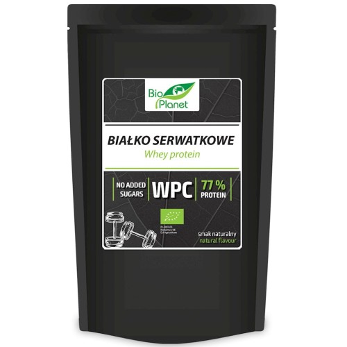Białko Serwatkowe Naturalne (WPC 77) BIO 150g Bio Planet