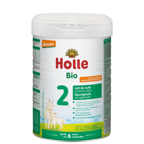 Mleko Kozie 2 Następne dla Niemowląt po 6 m-c Demeter BIO 800g Holle