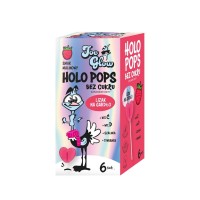 Lizak Serce Holo Pops o Smaku Malinowym na Gardło bez Cukru Bezglutenowy 36 g Joe Glow