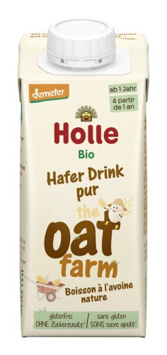 Napój Owsiany bez Dodatku Cukrów Bezglutenowy od 1 Roku Demeter BIO 200 ml Holle