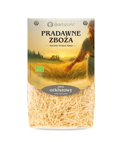 Makaron (Orkiszowy Jasny) Krajanka BIO 250g Bartolini (Pradawne Zboża)