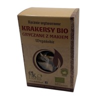 Krakersy Gryczane z Makiem BIO 90g Ekoflorka
