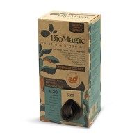 Farba do Włosów Popielato Perłowy Ciemny Blond (6.28) 170ml BioMagic