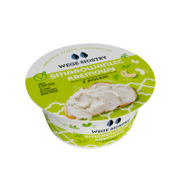 Wegańska Alternatywa Serka Twarogowego z Orzechów Nerkowca z Ziołami Bezglutenowa 130 g Wege Siostry